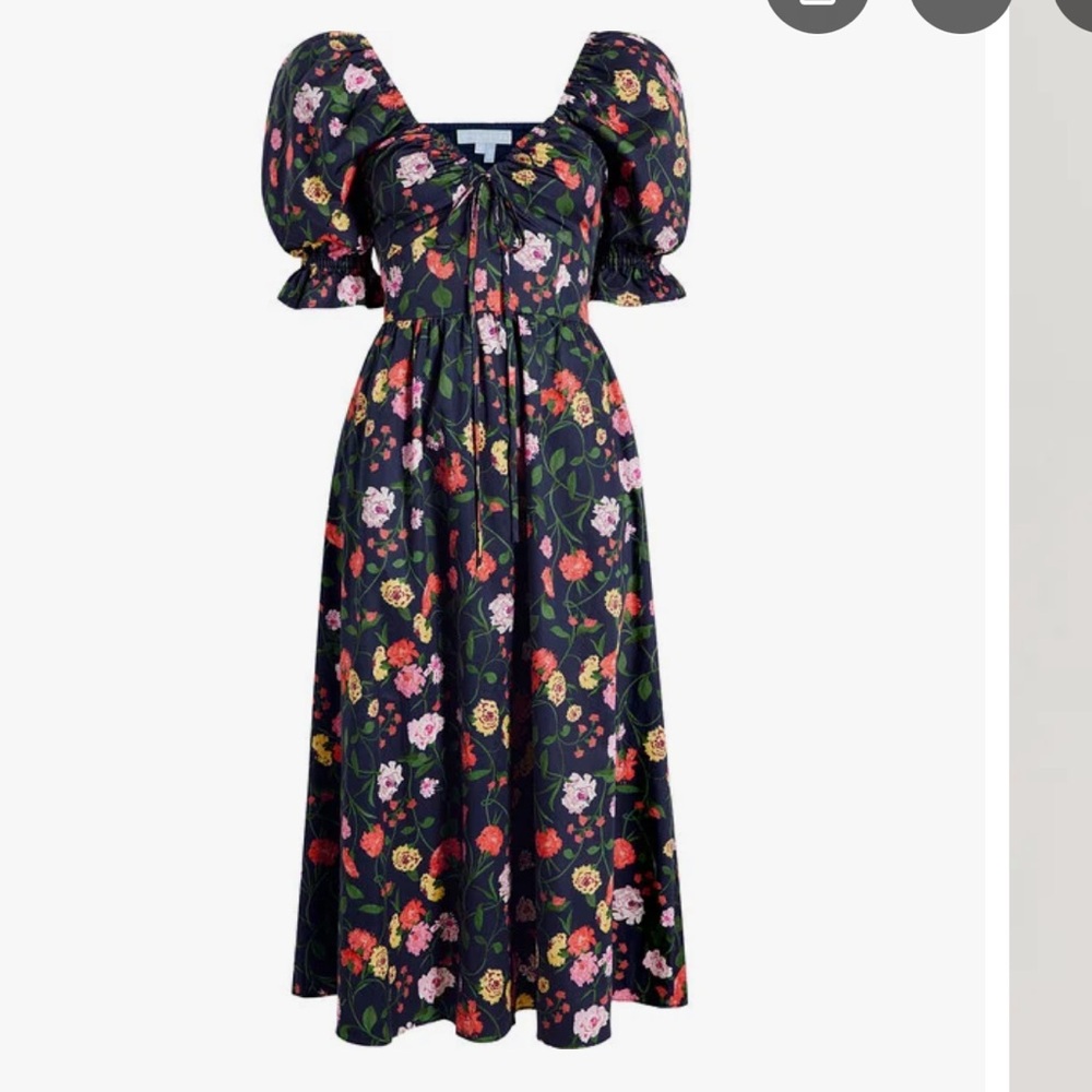 Hill house Ophelia Peony navy dress